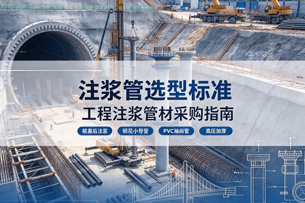 廊坊注浆管选型标准