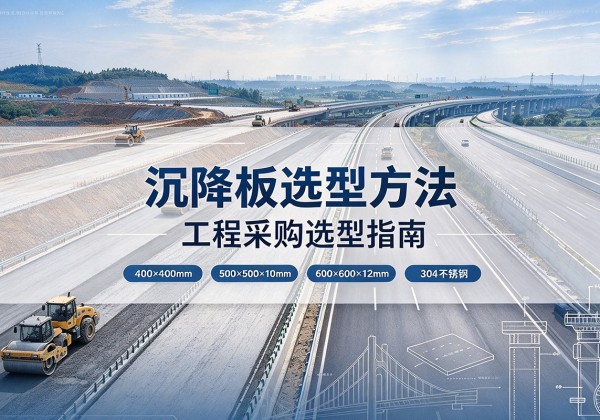 廊坊沉降板选择方法
